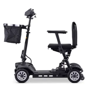 Meilleures ventes Personnes âgées handicapées 24V 250W Scooter de mobilité adulte pliant électrique pour handicapés