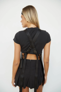 Delantales <span class=keywords><strong>de</strong></span> Cuero Vegano PU Suaves para Barbería, Delantales <span class=keywords><strong>de</strong></span> Trabajo Impermeables Negros para Peluquería, para <span class=keywords><strong>Hombres</strong></span> y Mujeres - Product Image 5