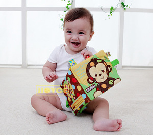 Dinosaure océan Ferme <span class=keywords><strong>Jungle</strong></span> queue Animaux <span class=keywords><strong>livre</strong></span> d'histoire bébé tissu doux <span class=keywords><strong>livre</strong></span> pour bébé jouet - Product Image 6