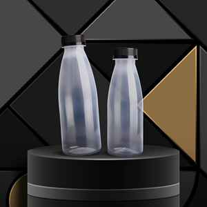 Bouteille d'emballage pour boissons chaudes, thé, jus, 330 ml, 500 ml, PP, remplissage à chaud, résistante aux hautes températures, avec bouchon inviolable - Product Image 3