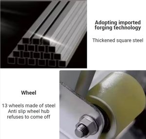 Installation du système solaire Ascenseur à échelle Ascenseur de toiture Ascenseur de panneau solaire électrique de sécurité - Product Image 5