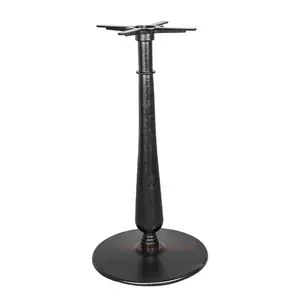 High quality bar cast iron crank table legs
