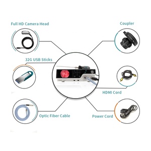 Système de caméra d'endoscopie médicale Full HD avec source lumineuse pour médecins vétérinaires - Product Image 6