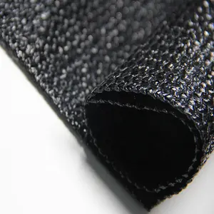 Greenhouse black shade nets 6 pins tape wire 95% shading sun block black netting