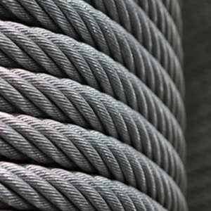 Cable de Acero Galvanizado Fetter 6x36, de 30mm a 40mm de Diámetro, Cable de Elevación de Alta Resistencia en Venta - Product Image 2