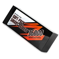 Batterie de vol intelligente rechargeable de qualité professionnelle pour drone télécommandé T-DRONES 6S 36000mAh