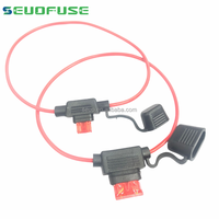 Support de fusible étanche SEUO en promotion pour voiture, 10AWG-18AWG, support de fusible en ligne ATC/ATO standard/mini