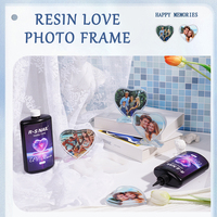 Résine UV Époxy de Doming en Gros, 250g, Adhésif Dur Transparent Cristal pour Bijoux et Art, Kit de Résine en Vrac à Prix Avantageux
