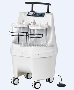 Machine d'aspiration électrique à vide poussé IC-SUYE ICure Medical, système à double pompe à piston, débit <span class=keywords><strong>de</strong></span> 30 L/min, bouteilles <span class=keywords><strong>de</strong></span> 3500 ml, bruit <span class=keywords><strong>de</strong></span> 70 dB - Product Image 1