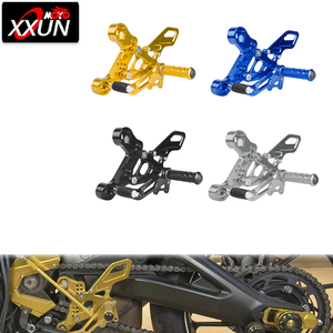 Reposapiés ajustables para motocicleta XXUN, reposapiés de Pedal para Yamaha, Tracer, 900, FZ09, MT09, 2014, <span class=keywords><strong>2015</strong></span>, 2016, - Product Image 1