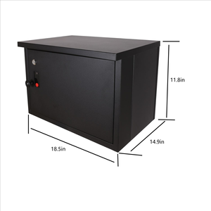 Boîte aux lettres intelligente pliable, boîte de livraison de <span class=keywords><strong>colis</strong></span>, boîte de livraison de repas pour extérieur, connectée en WIFI, livraison sans contact - Product Image 2