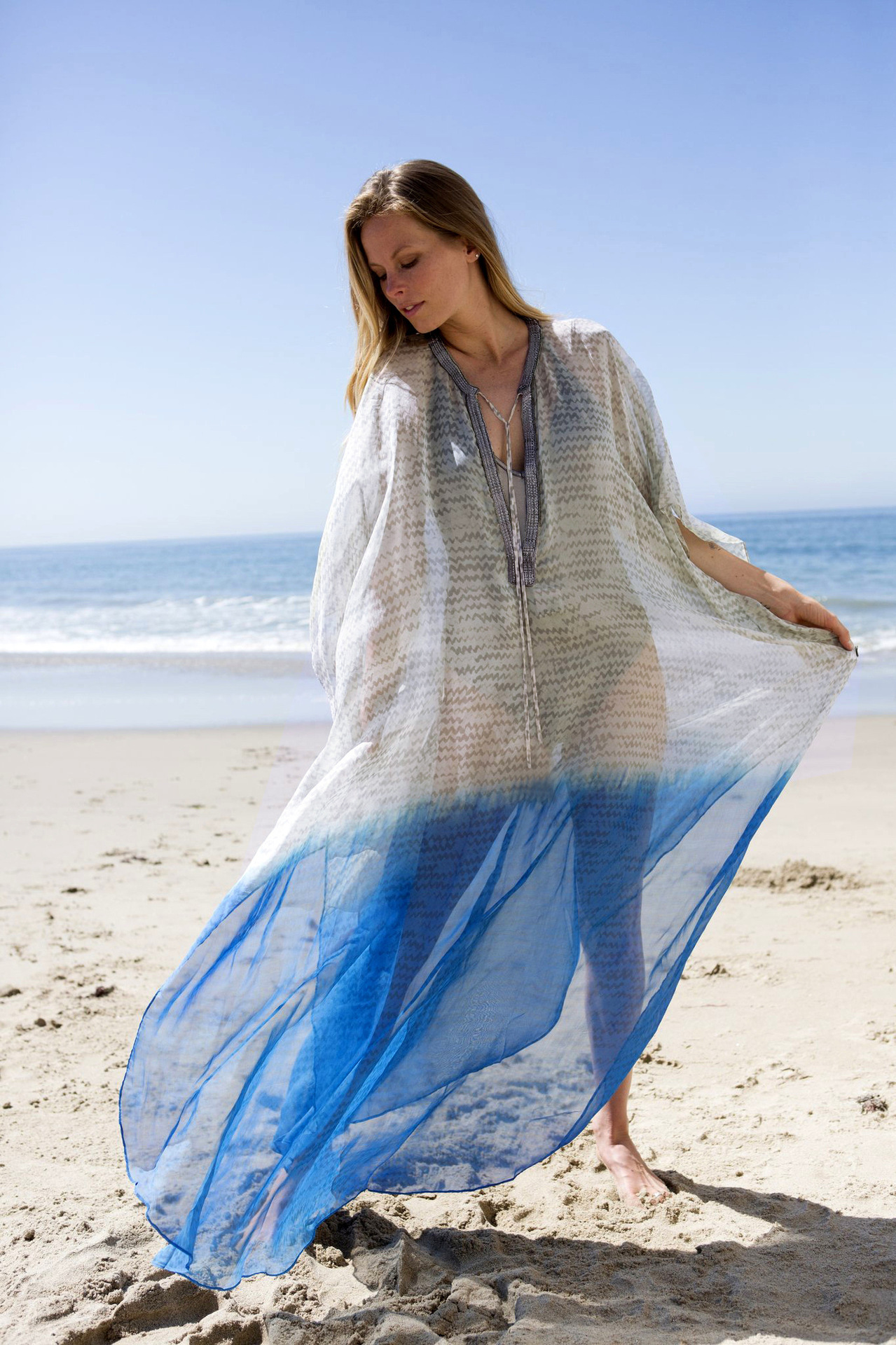 bikini cover up beach dress Blue Zone Planet main image 1