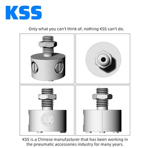 Piezas neumáticas de Ventosas de vacío sin contacto de cuerpo de aleación de aluminio de estructura Simple para equipos de automatización - Product Image 6