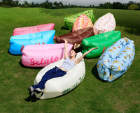 Chaise de piscine extérieure Summer Beach Portable Solid Color Sofa Lounger Gonflable Sofa for Rest