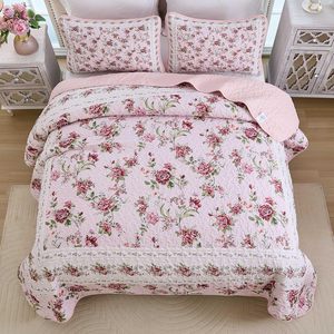 Bán buôn tùy chỉnh sợi <span class=keywords><strong>polyester</strong></span> Quilting thiết lập thanh lịch không phai <span class=keywords><strong>Quilt</strong></span> <span class=keywords><strong>Quilt</strong></span> bền tất cả quanh năm khâu kỹ thuật - Product Image 4