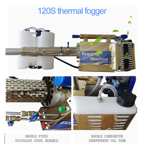 Xách tay nhiệt <span class=keywords><strong>Fogger</strong></span> Máy khử trùng phun sương Máy ULV phun Máy phun sương hạn cho muỗi Pest Sử dụng xăng - Product Image 2