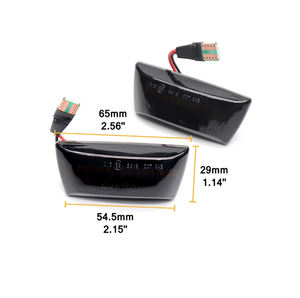 Feux de position latéraux à LED dynamiques, clignotants, indicateurs pour OPEL Astra H Zafira <span class=keywords><strong>B</strong></span> Corsa D Insignia a Meriva <span class=keywords><strong>B</strong></span> Chevrolet Cruze - Product Image 3