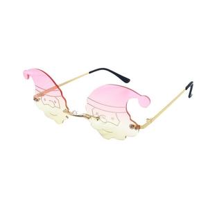 2024 Logo personnalisé <span class=keywords><strong>nouvelle</strong></span> conception de fête de vacances mode femmes lunettes de soleil sans monture mode lunettes de soleil à bas <span class=keywords><strong>prix</strong></span> - Product Image 6