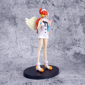 <span class=keywords><strong>Figurine</strong></span> d'anime One Piece Film Red <span class=keywords><strong>Uta</strong></span> avec ailes en PVC de 20 cm, statue de collection avec boîte, vente en gros - Product Image 3