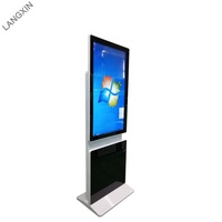 Écran LCD interactif rotatif pour sol, lecteur multimédia vidéo, lecteur publicitaire, signalétique numérique et affichages