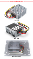 Convertidor Elevador de Voltaje DC/DC de 12V a 24V 10A 240W para Unidades DVR Móviles Monofásicas Automotrices e Industriales (para Seat Rumbler)