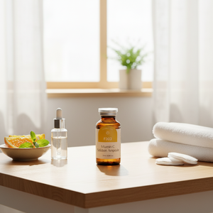 Ampoule pure de vitamine C avec niacinamide, panthénol et hyaluronate de sodium pour éclaircir, hydrater et lisser la texture de la peau - Product Image 3