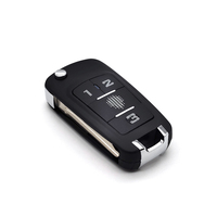 Clé de voiture à 4 boutons avec télécommande universelle sans fil d'Amérique du Sud avec rabat pour voitures Chevrolet