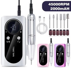 Acumulador de 45000 RPM Modelo V2 para Pulidora de Uñas, Desbaste Profesional, Amoladora Eléctrica Portátil, Nuevo Producto Transfronterizo - Product Image 6