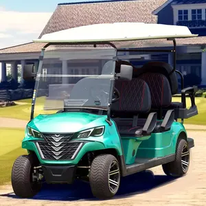 定制高性能电动高尔夫球车狩猎供应商4 + 2座BUGGYPRO TBM 4 + 2中国高尔夫球车