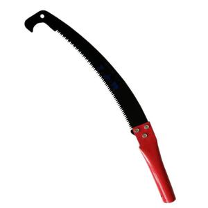 Hook Saw 360mm Blade Length Red Handle For High Branch Pruning Tree Trimming Outdoor Gardening Tool - Product Image 1