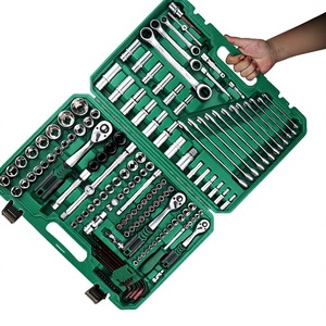 Kit d'outils de réparation automobile CR-V 46-216 pièces, qualité standard et industrielle, jeu de clés à douilles, boîte à outils manuels pour garage, vente en gros OEM pour réparation automobile - Product Image 5