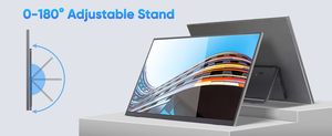 21.5 Inch Portable <strong>LCD</strong> <strong>Monitor</strong> <strong>with</strong> 100Hz Refresh Rate and 1080P Resolution HDR and USB-C VESA Stand for Gaming - Product Image 4