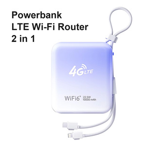 Sworix Xách Tay Wifi <span class=keywords><strong>Router</strong></span> Với 10000MAh Ngân Hàng Điện Hỗ Trợ Nhanh Chóng Sạc Mở Khóa LTE Túi Di Động Powerbank 4G Wifi <span class=keywords><strong>Modem</strong></span> - Product Image 5