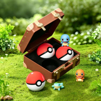 YS 54 Box Classic Adventure Companion Mini Figurine Set Themed Storage Case Desktop Decorative Statue Ornament Toy Presents
