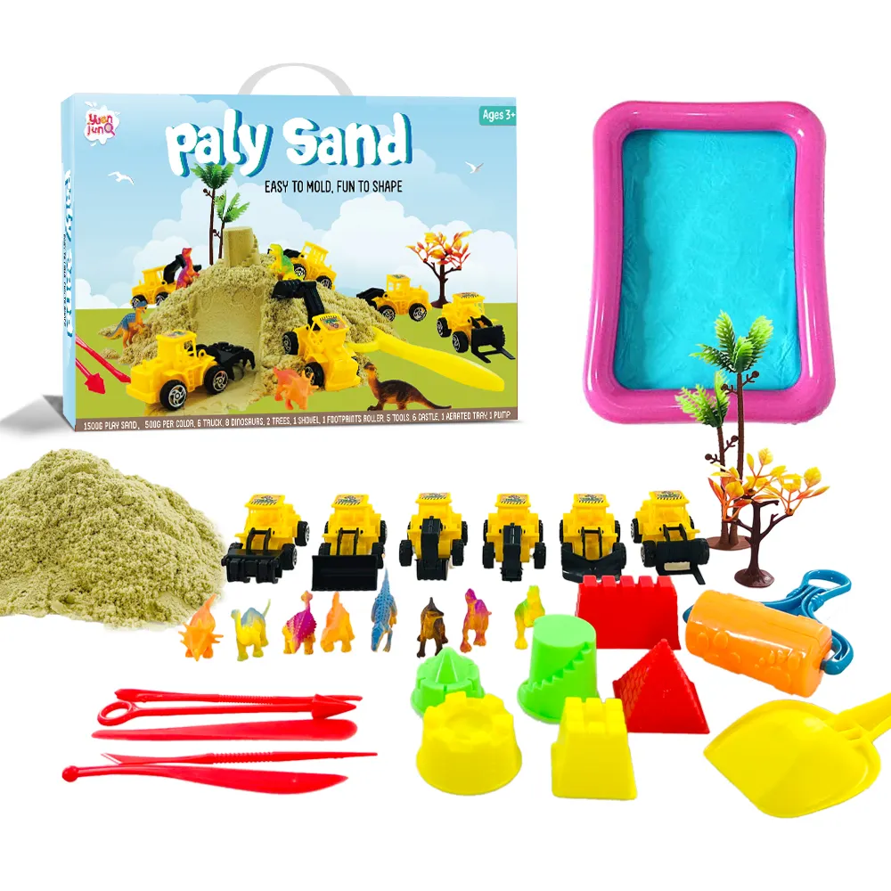 Beste Modellering Sensorische Educatieve Diy Rekbaar Spelen Magische Katoen Slijmerige Zand Kunst Kits Voor Kinderen