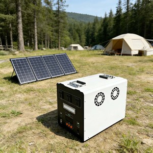 Station d'alimentation portable 2000W 2kWh, tension stable, grande capacité, alimentation extérieure pour équipement - Product Image 5