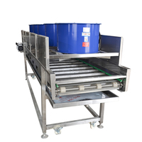 Industriële aardappelchips-droogmachine van roestvrij staal 304, machine voor het wassen, drogen, blancheren en koelen van groenten, fruit en zeevruchten