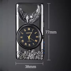 Logo personalizzabile ricarica quadrante <span class=keywords><strong>accendino</strong></span> ad arco con confezione <span class=keywords><strong>regalo</strong></span> Design elegante unico per regali personalizzati - Product Image 6