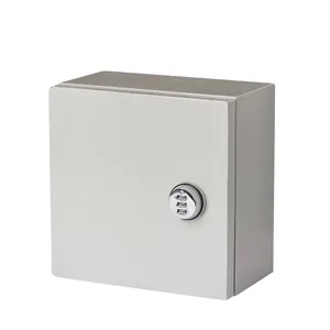 Power Ip65 Outdoor Metal Enclosure Weatherproof Electrical Distribution Box