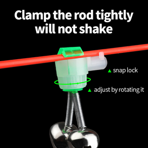 Ingrosso campanelli luce luce <span class=keywords><strong>mare</strong></span> facile da pesca campana di notte in acciaio inox impermeabile da pesca robusta Clip zincata strumento di pesca - Product Image 5