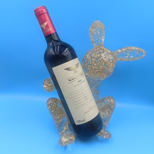 <b>Rabbit</b> Shaped Resin Wine Rack Gold Foil Ornament Handmade Cartoon Style Party <b>Gift</b> Decoration - Product Image 3