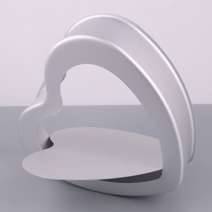 Molde para Pastel en Forma de Corazón de 6, 8 y 10 Pulgadas, de Aleación de Aluminio Anodizado, Apto para Horno - Product Image 3