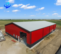 Almacén Prefabricado de Estructura de Acero Ligero de Larga Vía con Diseño de Rejilla, Estructura Q355B, Fábrica Certificada ISO 9001