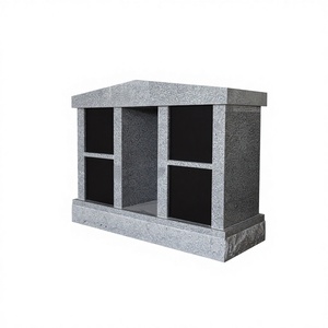 Columbaria Tradicional Americana de Granito para Tumbas con Nichos de Cremación y 1 Año de Garantía - Product Image 2