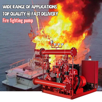 Ensemble de pompes incendie électriques/diesel 75 kW 800 GPM 10 bars à turbine verticale certifié CE pour la protection des immeubles résidentiels de grande hauteur