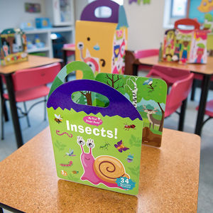 Unisex fai da te Custom Montessori attività educativo giocattolo-bambini riutilizzabili carta adesivo libro prezzo all'ingrosso per i bambini <span class=keywords><strong>di</strong></span> tutte le età - Product Image 4