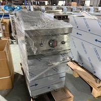 Kompor Mie Komersial Modular Gas Listrik dengan Kaki yang Dapat Disesuaikan, Pembakar yang Dapat Diganti, Kabinet Opsional, dan Oven Combo untuk Hotel