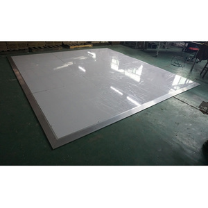 Instalación rápida de suelo laminado blanco de alto brillo para bodas y pistas de baile - Product Image 3