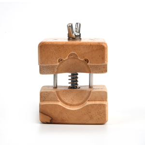 Factory Direct Sales Watch Dial Holder Repair Tools Parts Wood Work <strong>Bench</strong> Wooden Fixed Seat - Product Image 2