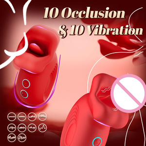 Vibratori per Donne, Stimolatore Linguale per Punto G, Vibratore per Stimolazione Clitoridea e dei Capezzoli, Dildo, Giocattoli Sessuali per Adulti per Donne - Product Image 3